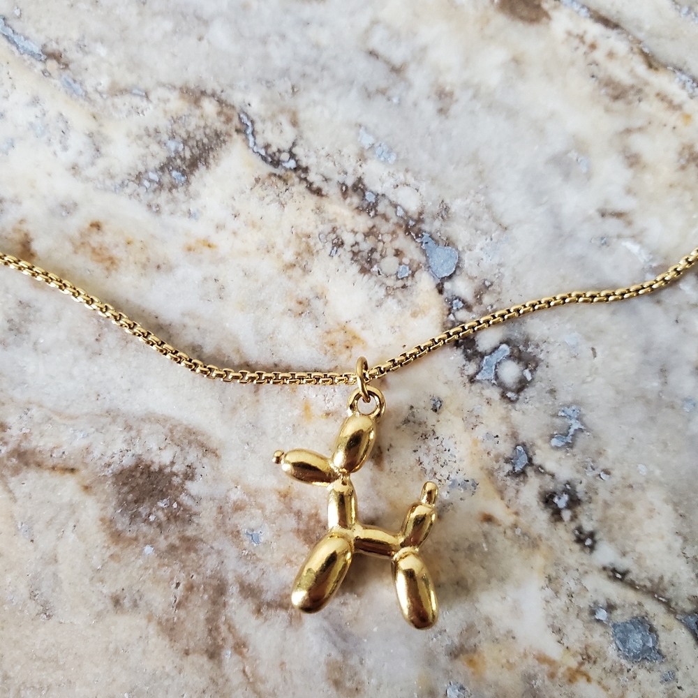 Balloon Dog Necklace